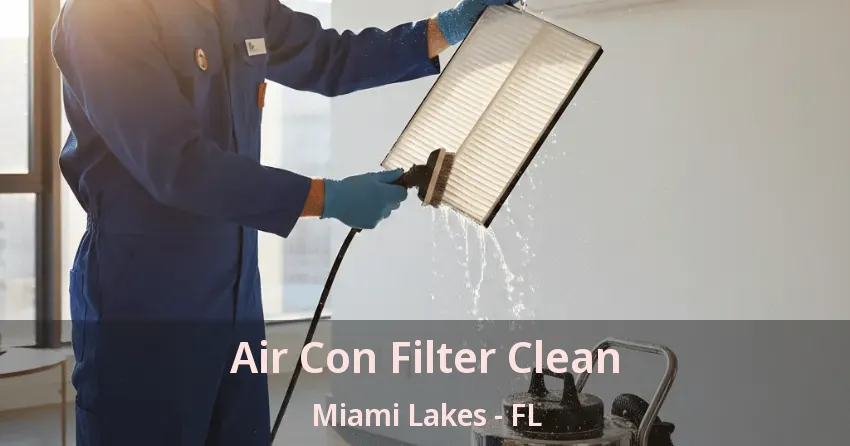 Air Con Filter Clean Miami Lakes - FL
