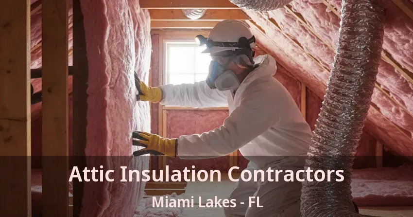 Attic Insulation Contractors Miami Lakes - FL
