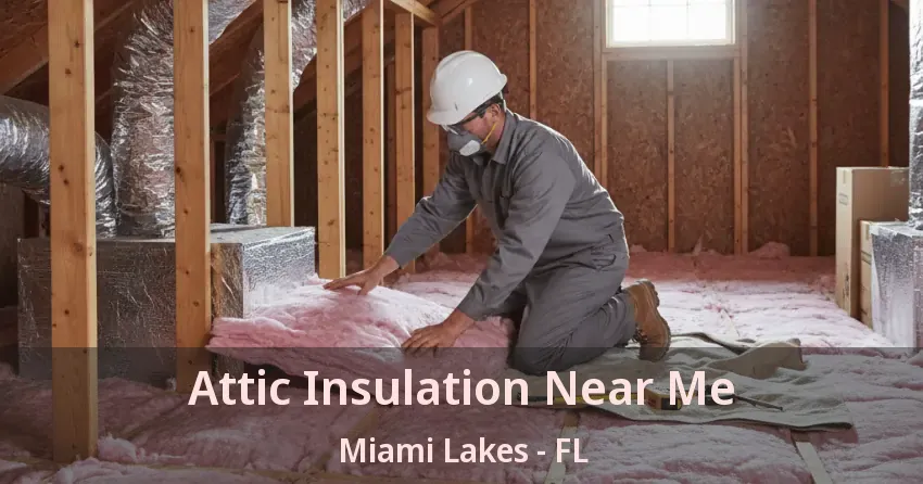 Attic Insulation Near Me Miami Lakes - FL
