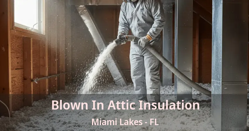 Blown In Attic Insulation Miami Lakes - FL