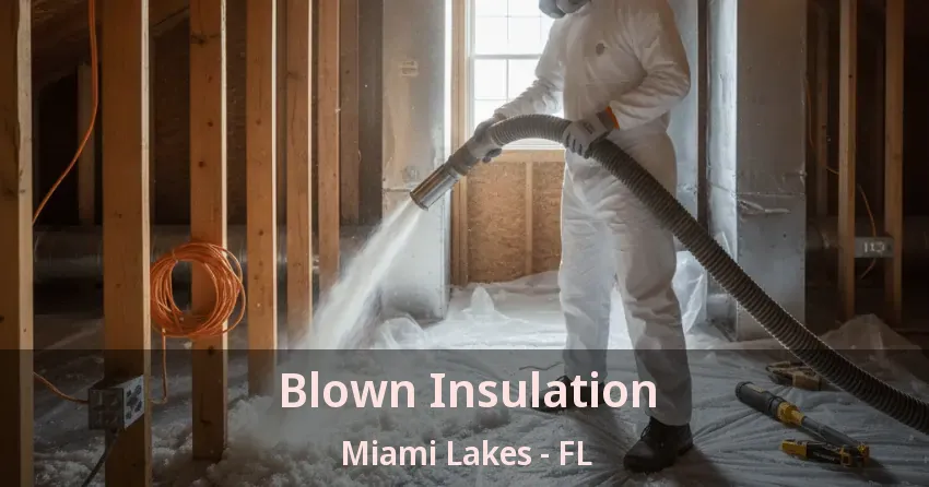 Blown Insulation Miami Lakes - FL