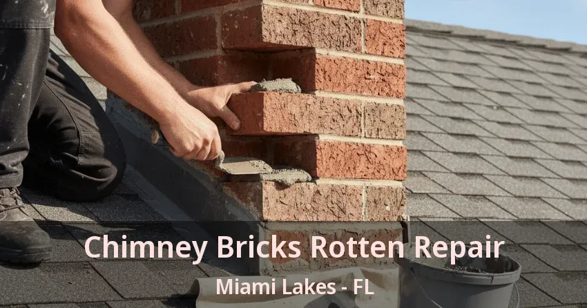 Chimney Bricks Rotten Repair Miami Lakes - FL