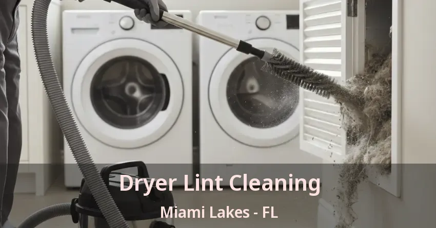 Dryer Lint Cleaning Miami Lakes - FL