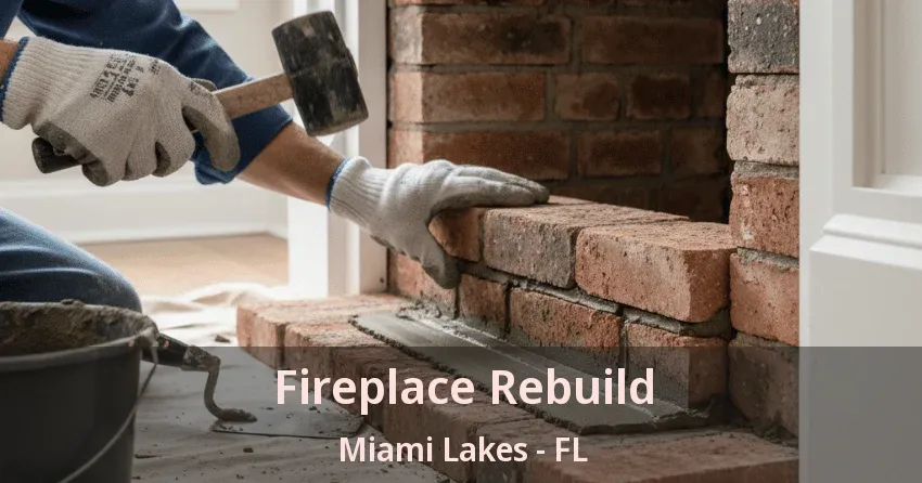 Fireplace Rebuild Miami Lakes - FL