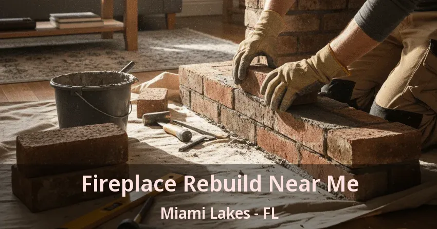 Fireplace Rebuild Near Me Miami Lakes - FL