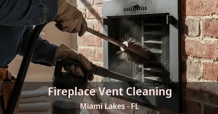 Fireplace Vent Cleaning Miami Lakes - FL