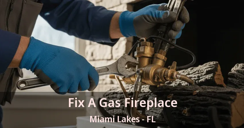 Fix A Gas Fireplace Miami Lakes - FL