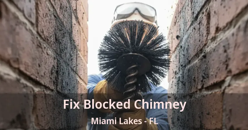 Fix Blocked Chimney Miami Lakes - FL