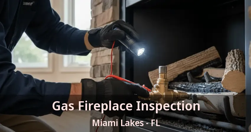Gas Fireplace Inspection Miami Lakes - FL Gas Fireplace Inspection Miami Lakes - FL