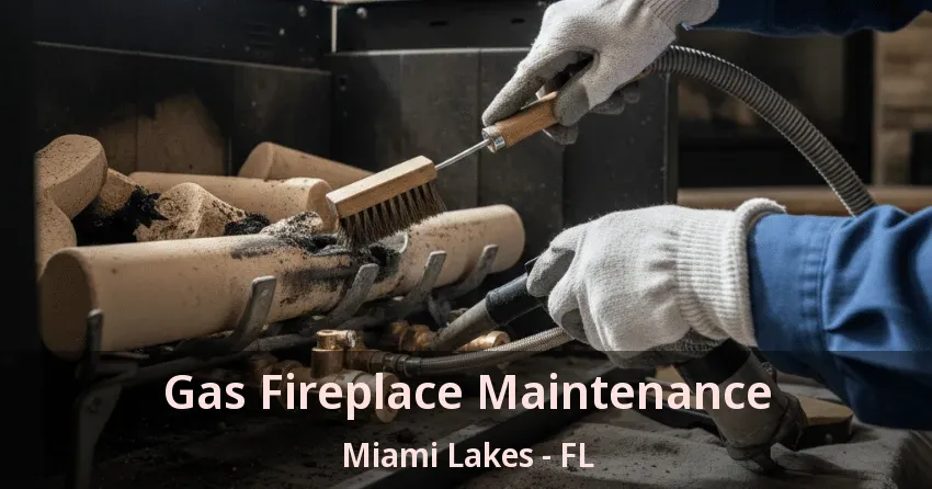 Gas Fireplace Maintenance Miami Lakes - FL