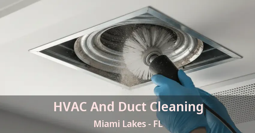 HVAC And Duct Cleaning Miami Lakes - FL