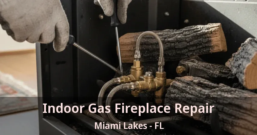 Indoor Gas Fireplace Repair Miami Lakes - FL