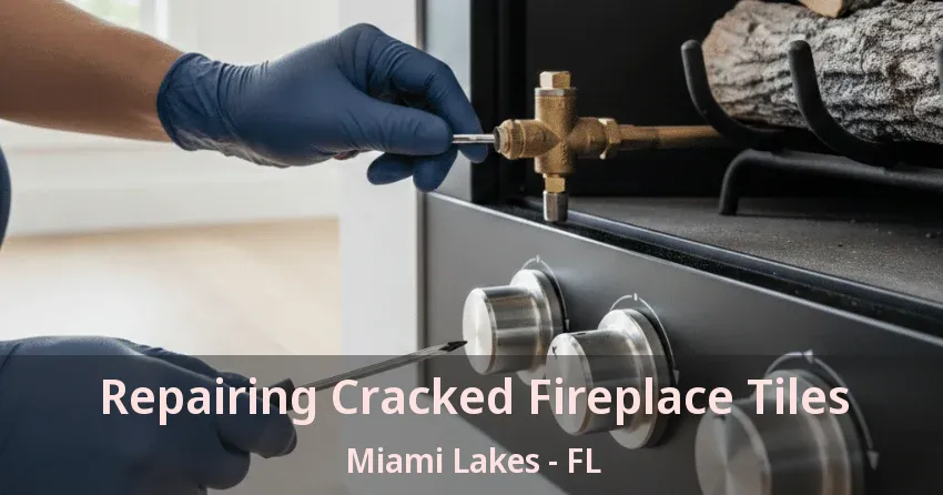 Repairing Cracked Fireplace Tiles Miami Lakes - FL
