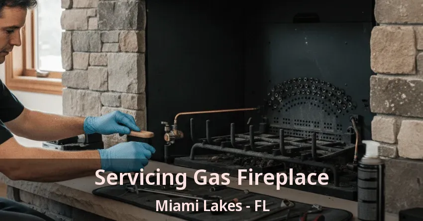 Servicing Gas Fireplace Miami Lakes - FL